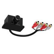 Manopola del volume audio del pannello modificato per auto universale Testa RCA Manopola di controllo del volume audio Regolatore del volume, Volume Adjuster