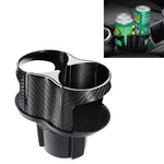 Portabevande portabicchieri regolabile con base per auto multifunzionale, 2 in 1 Drink Holder