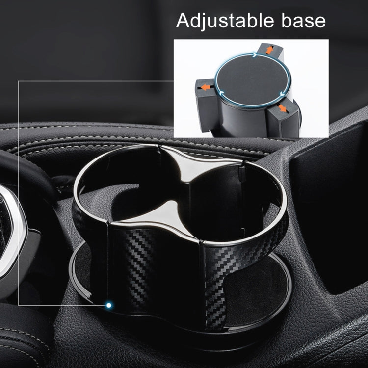 Portabevande portabicchieri regolabile con base per auto multifunzionale, 2 in 1 Drink Holder
