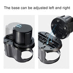 Portabevande portabicchieri regolabile con base per auto multifunzionale, 2 in 1 Drink Holder