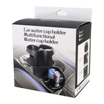 Portabevande portabicchieri regolabile con base per auto multifunzionale, 2 in 1 Drink Holder