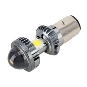 BA20D DC9-18V / 4,7W (H)2,2W(L) / 6000K / 500LM Faro LED per moto con perline lampada COB, BA20D
