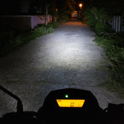 BA20D DC9-18V / 4,7W (H)2,2W(L) / 6000K / 500LM Faro LED per moto con perline lampada COB, BA20D