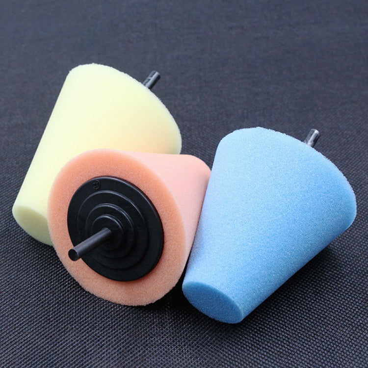 Set di dischi per lucidatura auto da 5 in 1 da 3 pollici Spugna per lucidatura ceretta per cerchioni, 5 in 1