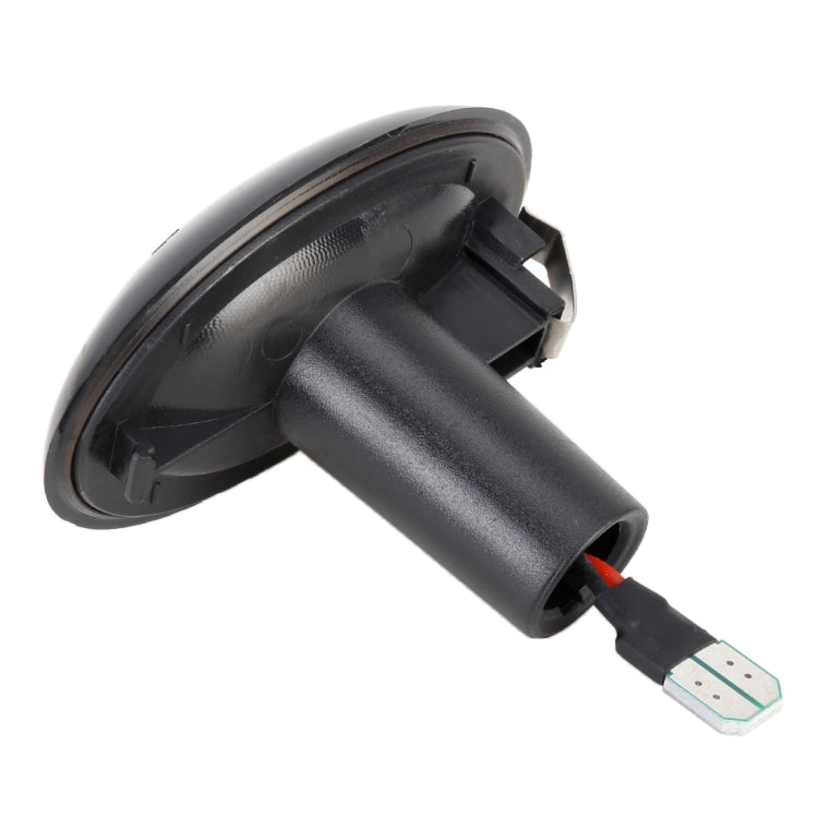 2 pezzi DC12V / 3W LED per auto lampeggiante dinamico luci laterali indicatore di direzione dell'acqua corrente per BMW Mini Cooper, luce ambrata, For BMW Mini Cooper (Black), For BMW Mini Cooper