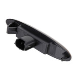 2 pezzi DC12V / 5W LED per auto lampeggiante dinamico luci laterali acqua corrente indicatore di direzione per Lexus, luce ambrata, For Lexus (Black), For Lexus