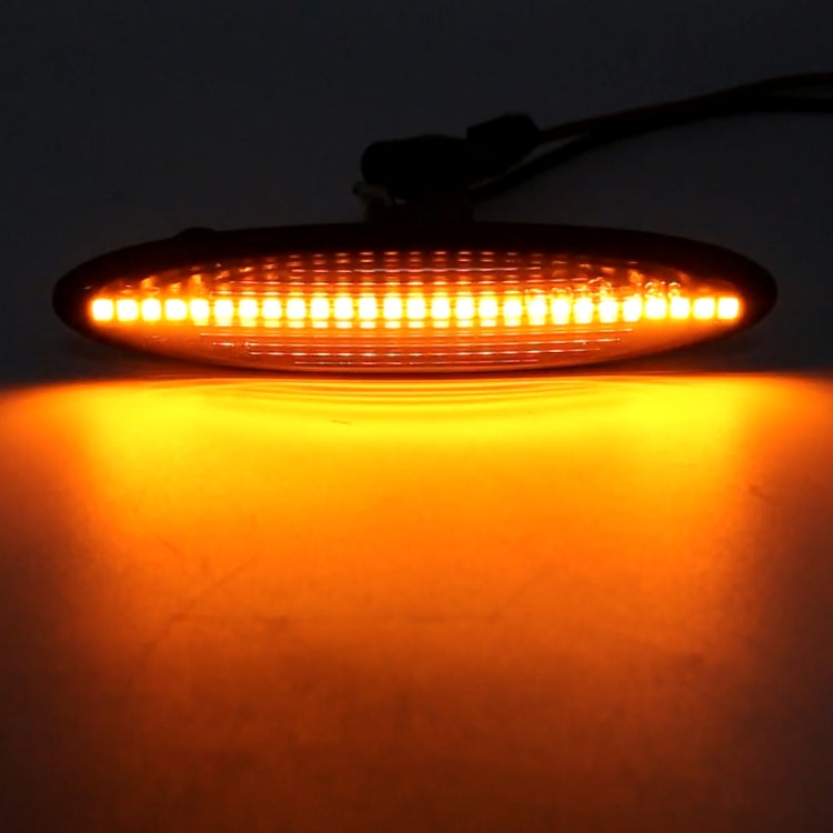2 pezzi DC12V / 5W LED per auto lampeggiante dinamico luci laterali acqua corrente indicatore di direzione per Lexus, luce ambrata, For Lexus (Black), For Lexus