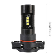 2 fendinebbia per auto H16 DC12V 4.3W 6000K 500LM con 12 LED SMD-2525, H16