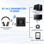 Trasmettitore e ricevitore Bluetooth 4.2 BM5 2 in 1, BM5