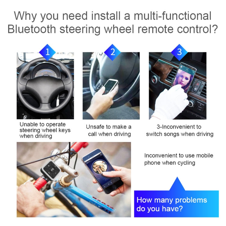 BT009 Controller vivavoce Bluetooth per auto, BT009