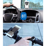 BT005 Controller wireless Bluetooth per auto Telefono cellulare Multimedia Telecomando multifunzionale al volante, BT005
