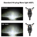 EagleVision DC9-30V 35W 6000K 4000LM Faro rotondo per moto 6LED da 5,75 pollici per Harley-Davidson, 5.75 inch 6LEDs
