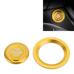 Auto Motore di Avviamento Chiave Anello Pulsante Trim Metallo Adesivo Decorazione per Cadillac CT5 CT4 XT4 XT6 / Chevrolet Silverado, For Cadillac CT5