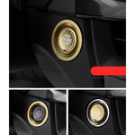 Auto Motore di Avviamento Chiave Anello Pulsante Trim Metallo Adesivo Decorazione per Cadillac CT5 CT4 XT4 XT6 / Chevrolet Silverado, For Cadillac CT5