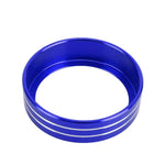 Custodia con pomello per condizionatore d'aria in metallo per auto da 2 pezzi per Nissan X-TRAIL, For Nissan X-TRAIL (Blue), For Nissan X-TRAIL (Red), For Nissan X-TRAIL (Silver)