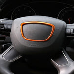 Decorazione adesiva per rivestimento dell'anello del volante per auto per auto per Audi