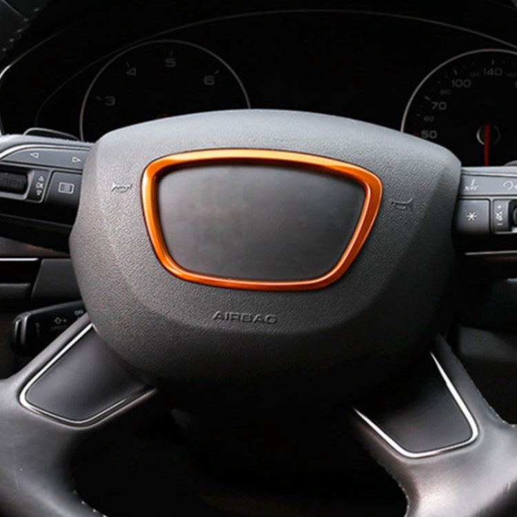 Decorazione adesiva per rivestimento dell'anello del volante per auto per auto per Audi
