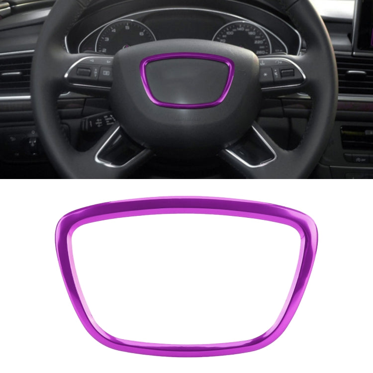 Decorazione adesiva per rivestimento dell'anello del volante per auto per auto per Audi