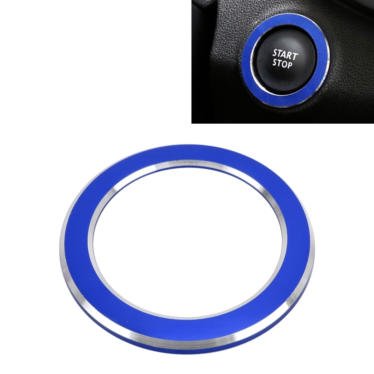 Per portachiavi di accensione in metallo Renault, diametro interno: 4,8 cm, For Renault (Blue), For Renault (Red)