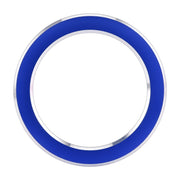 Per portachiavi di accensione in metallo Renault, diametro interno: 4,8 cm, For Renault (Blue), For Renault (Red)