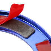 Per portachiavi di accensione in metallo Renault, diametro interno: 4,8 cm, For Renault (Blue), For Renault (Red)