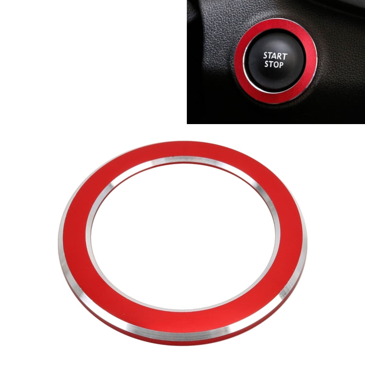 Per portachiavi di accensione in metallo Renault, diametro interno: 4,8 cm, For Renault (Blue), For Renault (Red)