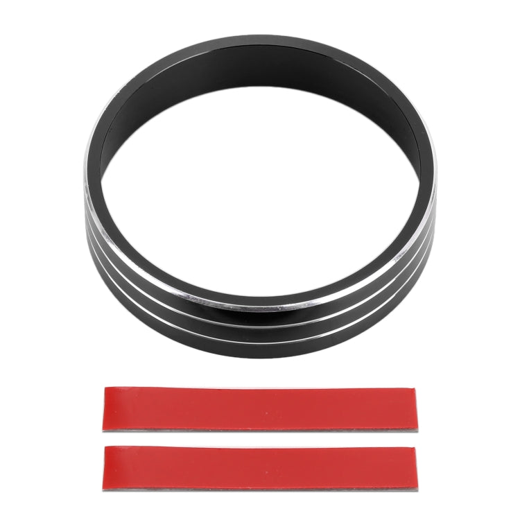 Custodia con manopola per condizionatore d'aria in metallo per auto per Mitsubishi ASX, For Mitsubishi ASX (Black), For Mitsubishi ASX (Gold), For Mitsubishi ASX (Blue), For Mitsubishi ASX (Red), For Mitsubishi ASX (Silver)
