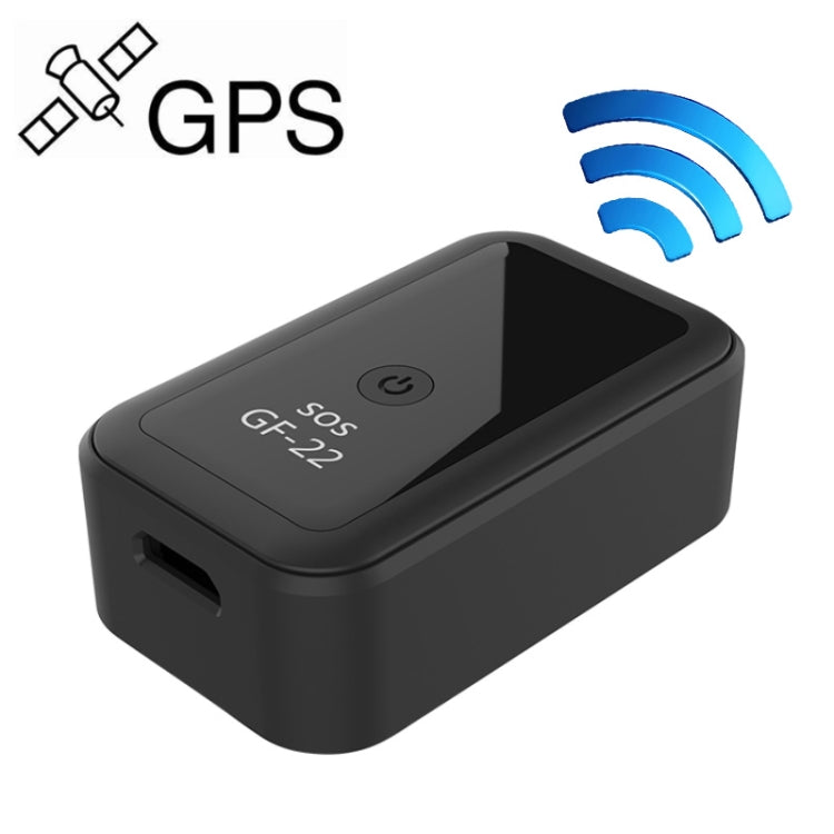 GF22 Dispositivo antifurto per localizzazione GPS per auto Dispositivo anti-perdita di posizionamento magnetico Dispositivo anti-smarrimento Registrabile, GF22
