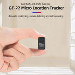 GF22 Dispositivo antifurto per localizzazione GPS per auto Dispositivo anti-perdita di posizionamento magnetico Dispositivo anti-smarrimento Registrabile, GF22