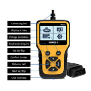 Strumento diagnostico V311A per rilevatore di guasti OBD2 portatile V1.1 per auto, V311A