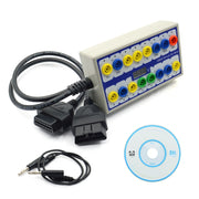 Scatola di rilevamento del protocollo OBDII per auto, Break Out Box