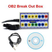 Scatola di rilevamento del protocollo OBDII per auto, Break Out Box