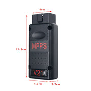MPPS V21 Principale + Tricore + Multiboot EDC Flash/Eeprom Checksum Interfaccia diagnostica per auto OBD2, V21 Diagnostic Interface