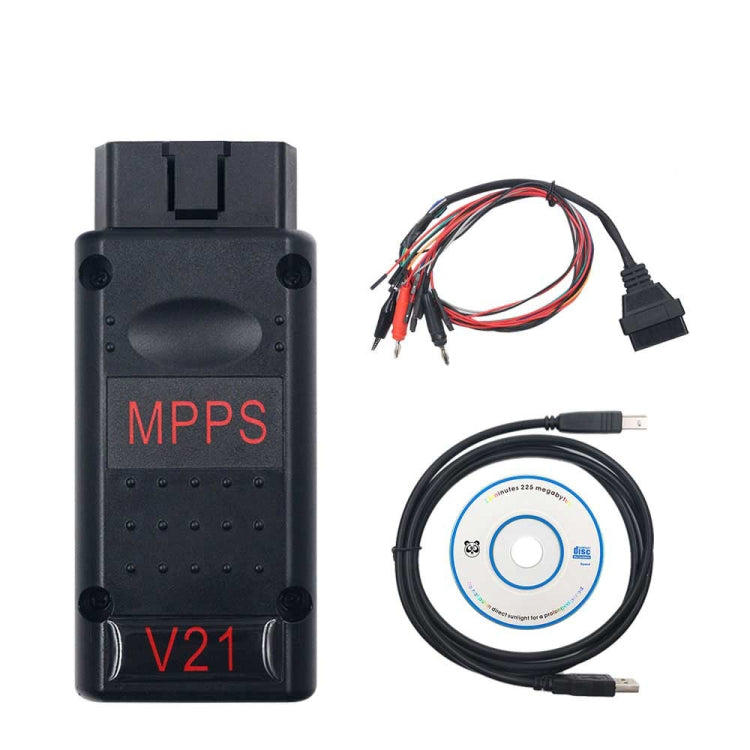 MPPS V21 Principale + Tricore + Multiboot EDC Flash/Eeprom Checksum Interfaccia diagnostica per auto OBD2, V21 Diagnostic Interface