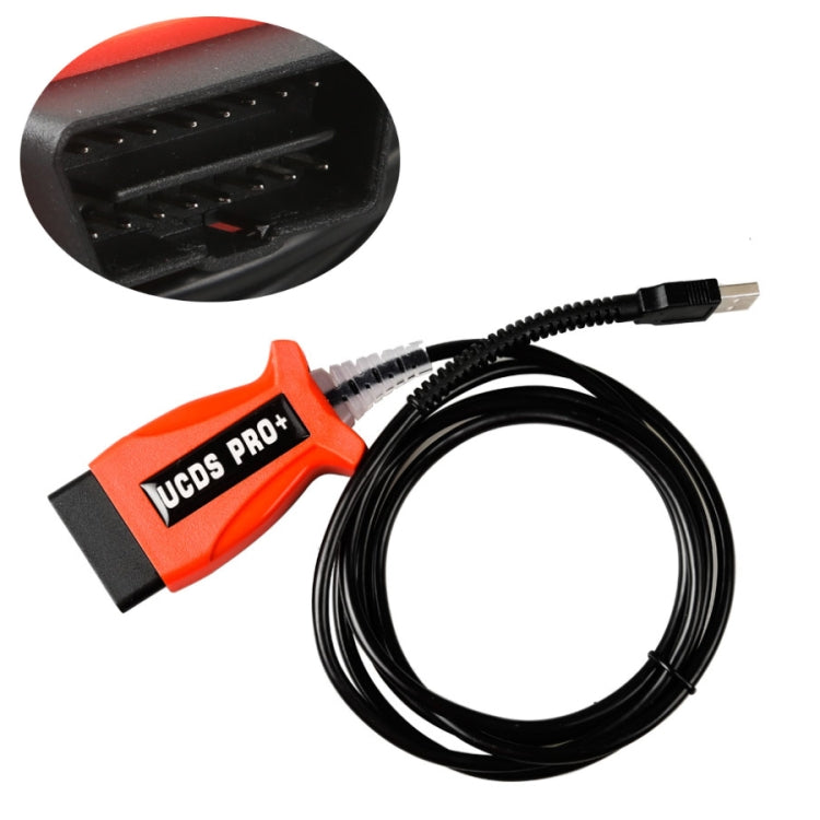 UCDS PRO+ Strumento diagnostico OBD2 per auto con 35 token UCDS per connessione USB Ford, UCDS PRO+
