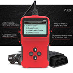 V309 Strumento diagnostico per auto scanner portatile OBD2 per auto OBD 2 Lettore di codici OBD per scanner automobilistico, V309
