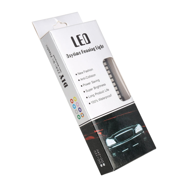 105mm DC12-24V / 1.6W Moto LED Lampeggiante dinamico Luci laterali Lampada freno ad acqua corrente Indicatore di direzione, Lunghezza cavo: 1 m, 105mm