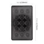 Luci di stop quadrate per auto DC12V 1W Luce di retromarcia con 15 LED SMD-3528, Square (Black), Square (Red), Square (Transparent)