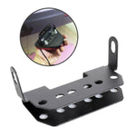 Luci di stop quadrate per auto DC12V 1W Luce di retromarcia con 15 LED SMD-3528, Square (Black), Square (Red), Square (Transparent)