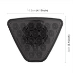 DC12V 1W Triangolo per auto Evidenziare le luci dei freni Luce di retromarcia con 20 LED SMD-3528, Triangle (Black), Triangle (Red), Triangle (Transparent)