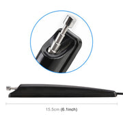 TV-FM Antenna FM telescopica per auto. Lunghezza cavo: 1,9 m, Telescopic FM Antenna