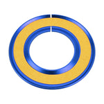 Per portachiavi di accensione in metallo Mercedes-Benz, diametro: 4,8 cm, For Mercedes-Benz (Blue), For Mercedes-Benz (Red), For Mercedes-Benz (Silver)