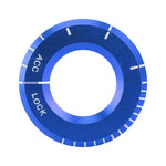 Per portachiavi di accensione in metallo Mercedes-Benz, diametro: 4,8 cm, For Mercedes-Benz (Blue), For Mercedes-Benz (Red), For Mercedes-Benz (Silver)
