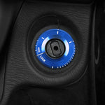 Per portachiavi di accensione in metallo Mercedes-Benz, diametro: 4,8 cm, For Mercedes-Benz (Blue), For Mercedes-Benz (Red), For Mercedes-Benz (Silver)