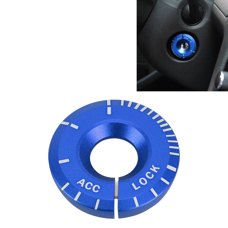 Per portachiavi di accensione in metallo Volkswagen, diametro: 4,8 cm, For Volkswagen (Blue), For Volkswagen (Red), For Volkswagen (Silver)