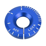 Per portachiavi di accensione in metallo Volkswagen, diametro: 4,8 cm, For Volkswagen (Blue), For Volkswagen (Red), For Volkswagen (Silver)