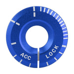 Per portachiavi di accensione in metallo Volkswagen, diametro: 4,8 cm, For Volkswagen (Blue), For Volkswagen (Red), For Volkswagen (Silver)