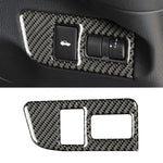 Adesivo decorativo per interruttore bagagliaio in fibra di carbonio per Subaru BRZ / Toyota 86 2013-2017, guida a destra, Trunk Switch, Right Drive