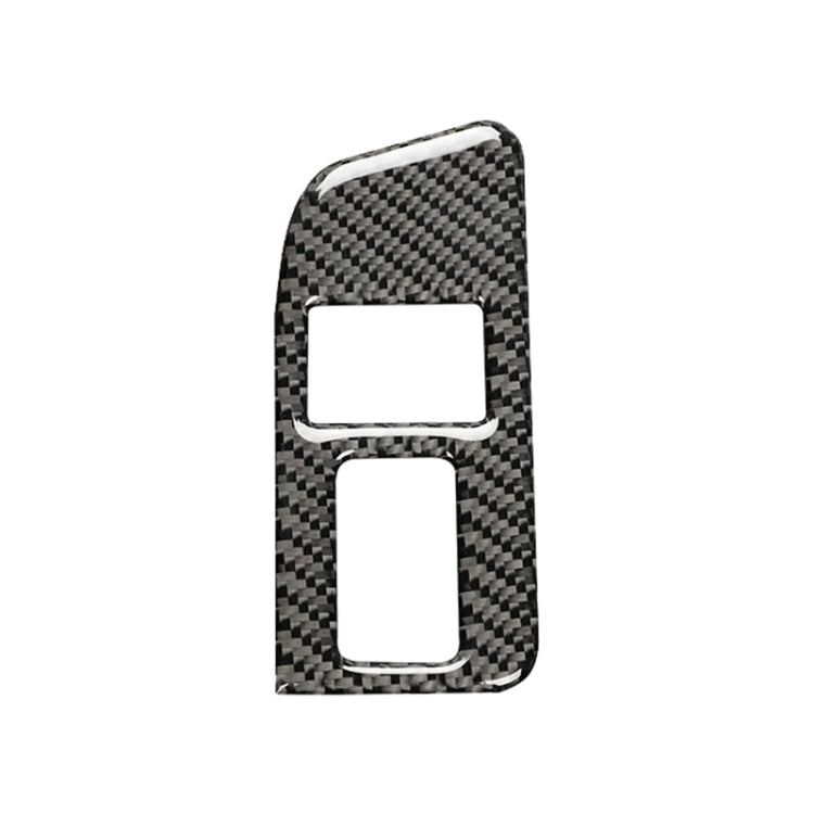 Adesivo decorativo per interruttore bagagliaio in fibra di carbonio per Subaru BRZ / Toyota 86 2013-2017, guida a destra, Trunk Switch, Right Drive
