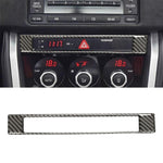 Adesivo decorativo per orologio di controllo centrale in fibra di carbonio per Subaru BRZ / Toyota 86 2013-2017, guida a destra e a sinistra universale, Central Control Clock